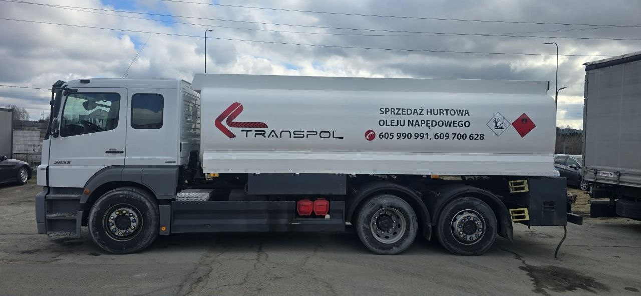 cysterna paliwowa - hurtowa sprzedaż oleju napędowego TRANSPOL